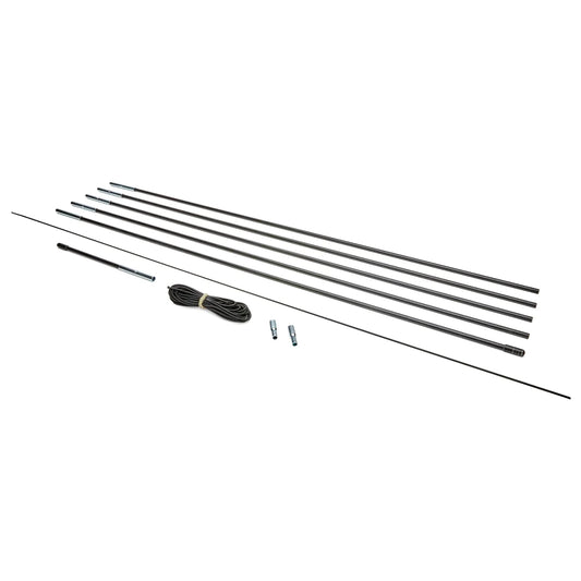 Fiberglass Tent Pole Replacement Kit, 6.3mm