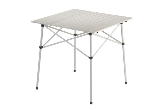 Compact Roll-Top Aluminum Camping Table
