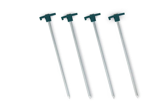 10-In. Steel Tent Stakes