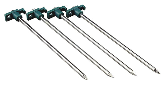 10-In. Steel Tent Stakes