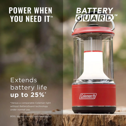 1000 Lumens LED Lantern with BatteryGuard™, Green