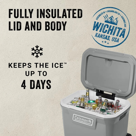 Classic Series™ 65-Quart Wheeled Cooler